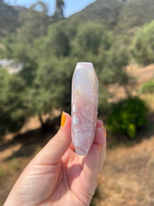 Lavender Pink Amethyst Heart