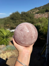 Load image into Gallery viewer, Rose Quartz Sphere 265PV
