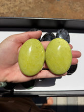 Load image into Gallery viewer, Serpentine Palm Stone Intuitively Selected 18SA