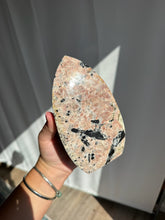 Load image into Gallery viewer, Black Tourmaline Feldspar Flame 222TO