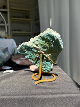 Load image into Gallery viewer, Green Amethyst Plate with Stand 65HR
