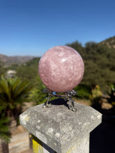 Load image into Gallery viewer, Rose Quartz Sphere 132CC