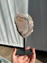 Load image into Gallery viewer, Pink Amethyst Slab on Stand 32HB