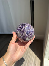Load image into Gallery viewer, Amethyst Chevron Sphere 120SH