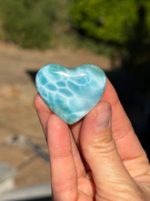 Load image into Gallery viewer, Larimar heart 120ha