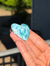 Load image into Gallery viewer, Larimar heart 132nb