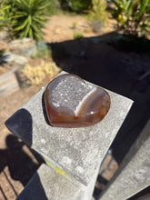 Load image into Gallery viewer, Carnelian Agate Druzy Heart 42UH