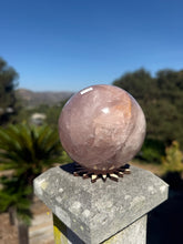Load image into Gallery viewer, Rose Quartz Sphere 154FB
