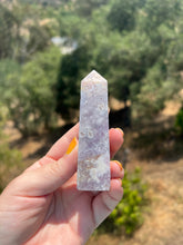 Load image into Gallery viewer, Pink Amethyst Lavender Obelisk