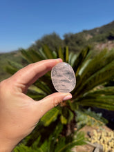 Load image into Gallery viewer, Rose Quartz Palm Stone Intuitively Selected 8RE