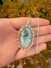 Load image into Gallery viewer, Larimar Oval Necklace 100PI