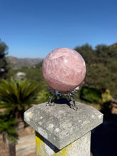 Load image into Gallery viewer, Rose Quartz Sphere 132CC