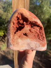 Load image into Gallery viewer, Pink RED Amethyst Cutbase