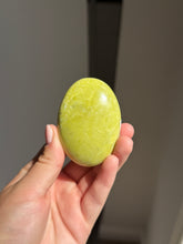 Load image into Gallery viewer, Serpentine Palm Stone Intuitively Selected 18SA