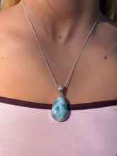 Load image into Gallery viewer, Larimar Necklace 78TP