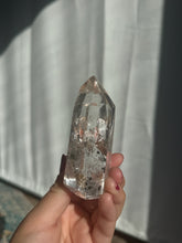 Load image into Gallery viewer, Quartz Manifestation Tower with Chlorite 90CQ