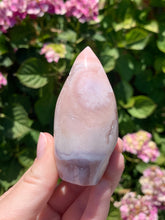 Load image into Gallery viewer, Pink Amethyst Druzy Flame