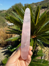 Load image into Gallery viewer, Rose Quartz Wand 40HT