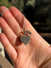 Load image into Gallery viewer, Larimar Heart Sterling Silver Pendant