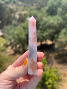 Pink Amethyst Obelisk