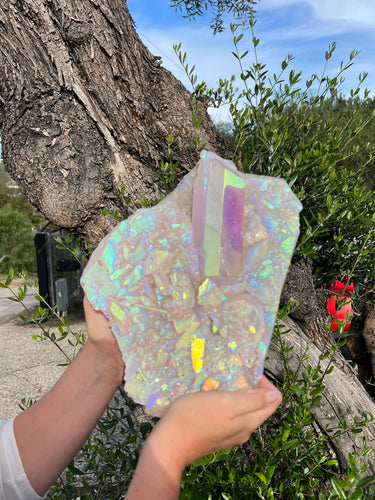 Large Aura Quartz Shard