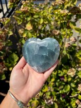Load image into Gallery viewer, Blue Fluorite Heart 150VH