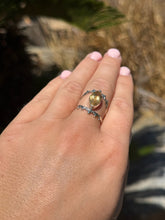 Load image into Gallery viewer, Citrine Eye Ring Size 8 50RB