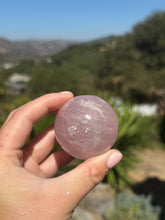 Load image into Gallery viewer, Rose Quartz Sphere 22CC
