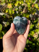 Load image into Gallery viewer, Blue Fluorite Heart 120VC