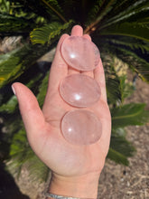 Load image into Gallery viewer, Rose Quartz Palm Stone Intuitively Selected 8RE