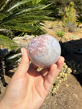 Load image into Gallery viewer, Pink Amethyst Sphere 90TO