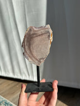 Load image into Gallery viewer, Pink Amethyst Slab on Stand 32HB