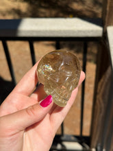 Load image into Gallery viewer, Citrine Skull 145J