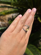 Load image into Gallery viewer, Citrine Eye Ring Size 8 50RA