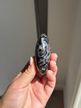 Load image into Gallery viewer, Indigo Gabbro Palm Stone Intuitively Selected 25AH