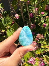 Load image into Gallery viewer, Larimar teardrop