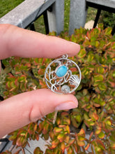 Load image into Gallery viewer, Larimar Ocean Necklace 80SQ
