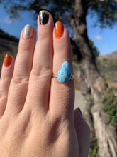 Load image into Gallery viewer, Larimar Sterling Silver Adjustable Rings *Variety