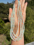 Beaded Ethiopian Opal Neckalces