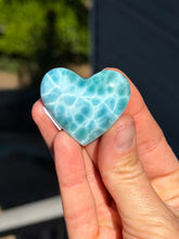 Load image into Gallery viewer, Larimar heart 132nb