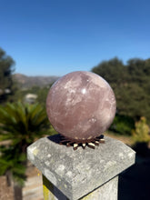 Load image into Gallery viewer, Rose Quartz Sphere 154FB