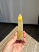 Load image into Gallery viewer, Golden Healer Quartz Obelisk Tower 16HU