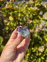 Load image into Gallery viewer, Blue Fluorite Heart 35HV