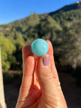 Load image into Gallery viewer, Larimar Dark Translucent Sphere