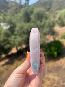 Lavender Pink Amethyst Heart