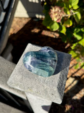 Load image into Gallery viewer, Blue Fluorite Heart 120VD