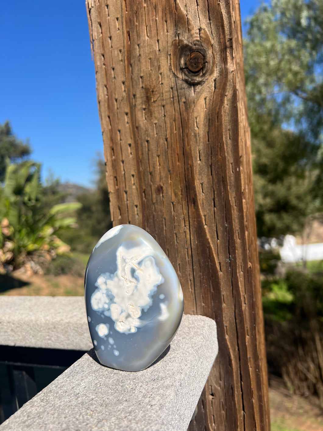 Orca Agate Dome