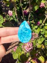 Load image into Gallery viewer, Larimar teardrop