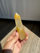 Load image into Gallery viewer, Golden Healer Quartz Obelisk Tower 16HU