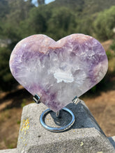 Load image into Gallery viewer, Lavender Pink Amethyst Heart
